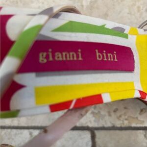 Gianni Bini Multicolor Sandals